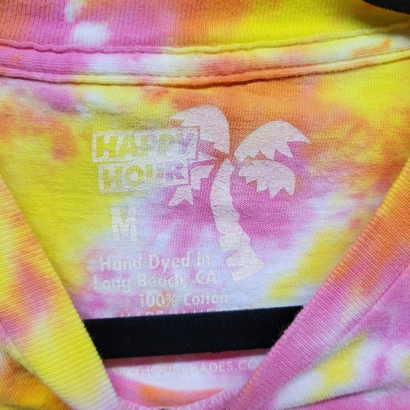 Happy Hour Tie Dye Tee - Picture 4 of 4